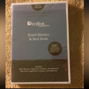 Creative Memories Digital Content Blush Blooms & Best Buds CD-ROM NEW SEALED